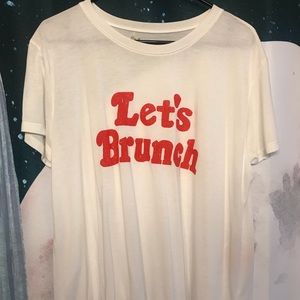 Show Me Your Mumu Let’s Brunch Tee NWT